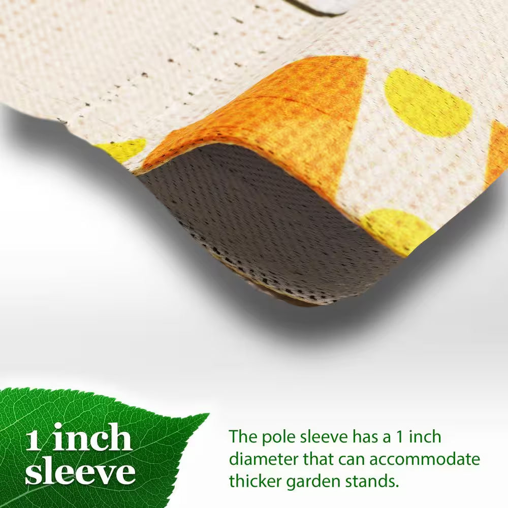 1 Ft. X 1.5 Ft. Polyester Happy Easter Gnome Greetings Printed 2-Sided Garden Flag Printed